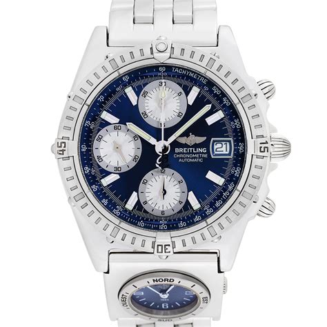 breitling chronomat pilot watch dual tim|breitling automatic caliber.